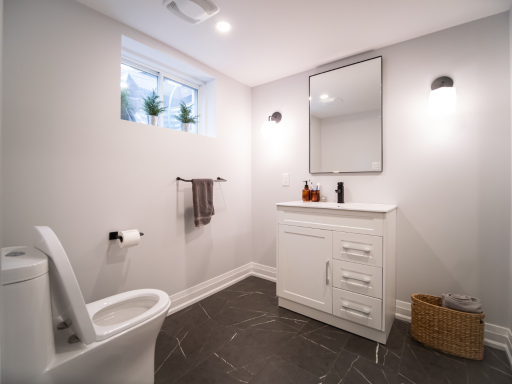 Basement Bathroom Lighting