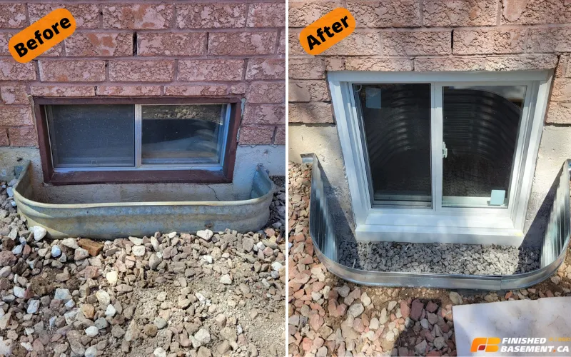 Basement Window Enlargement