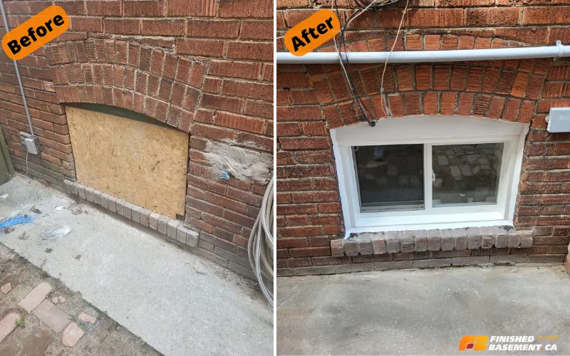 Replace your old basement window