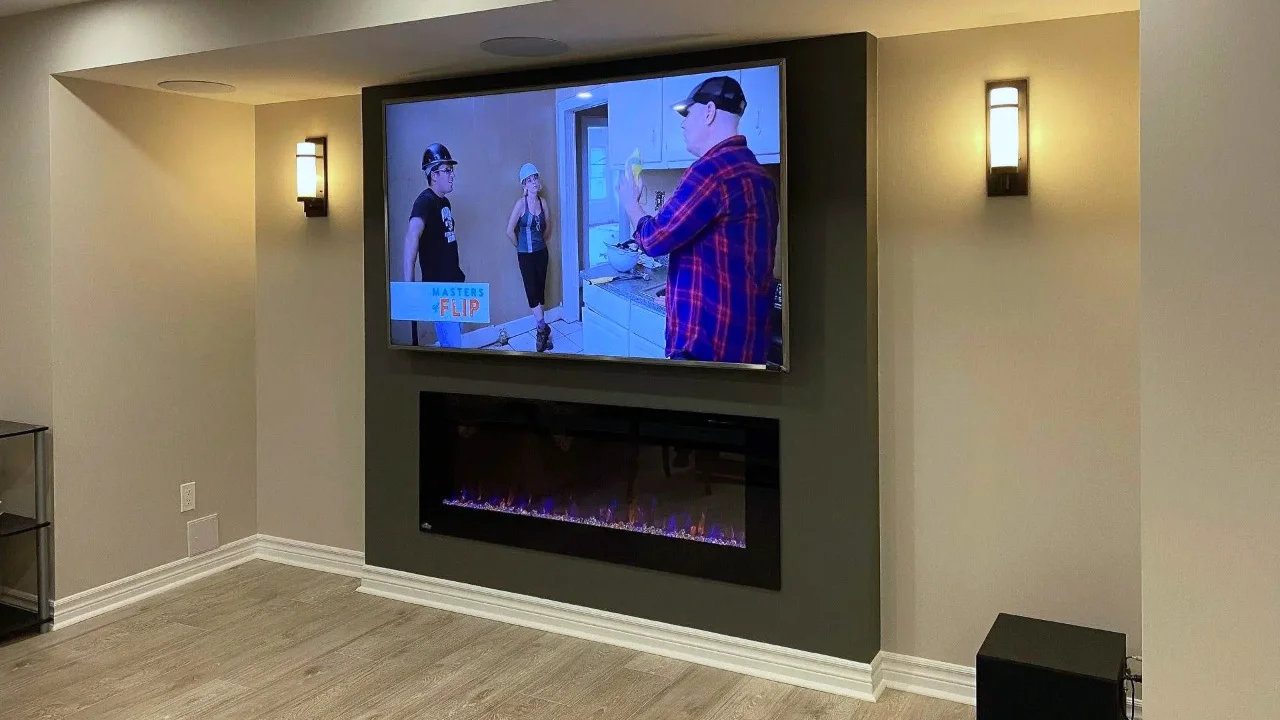 Basement Feature Wall Ideas