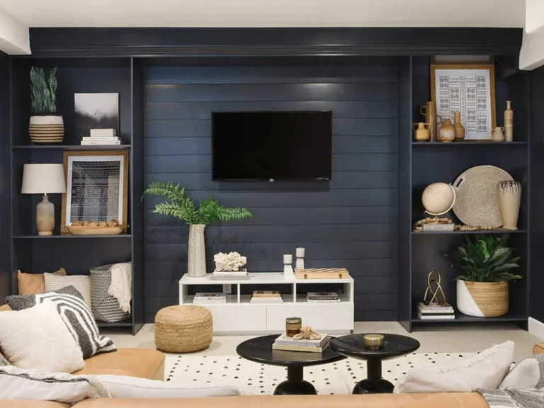 Basement Feature Wall Ideas