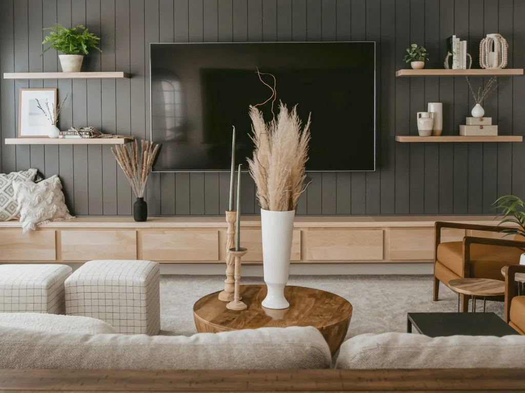 Basement Feature Wall Ideas