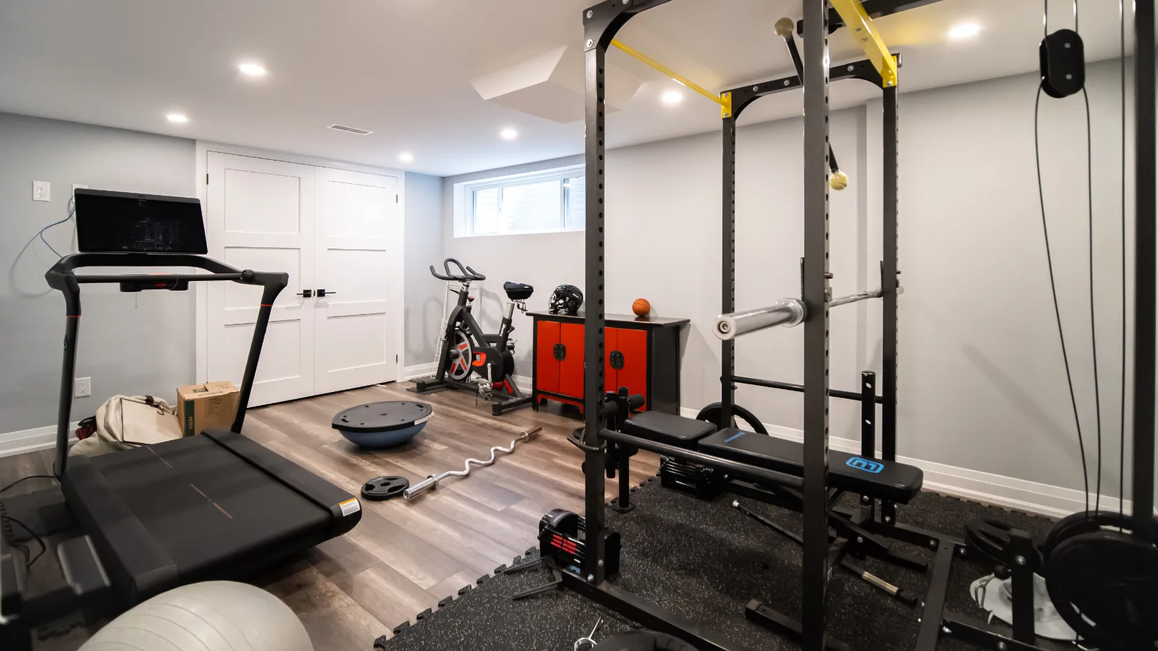 Basement Home Gym Ideas