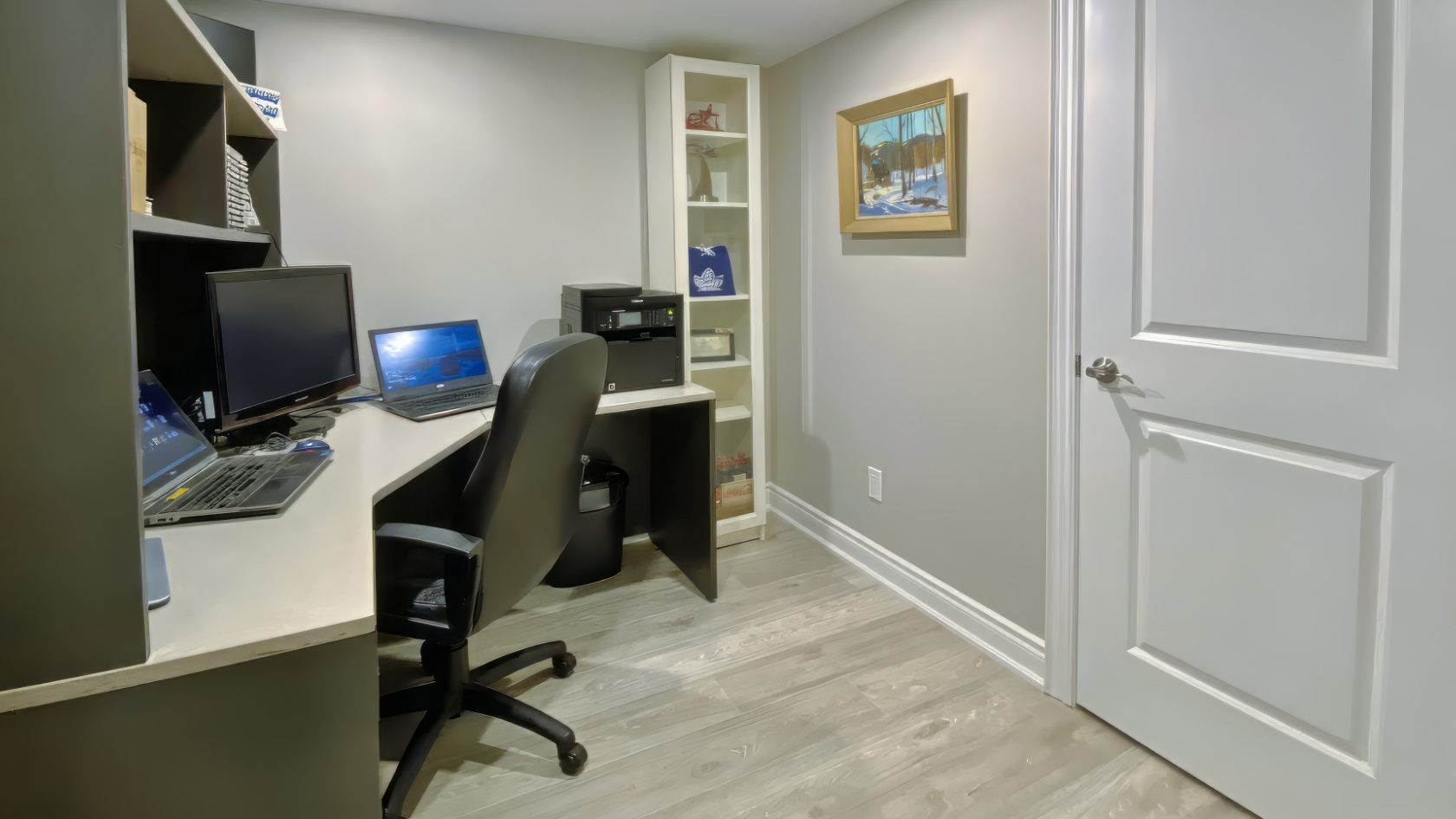 Basement Office Ideas