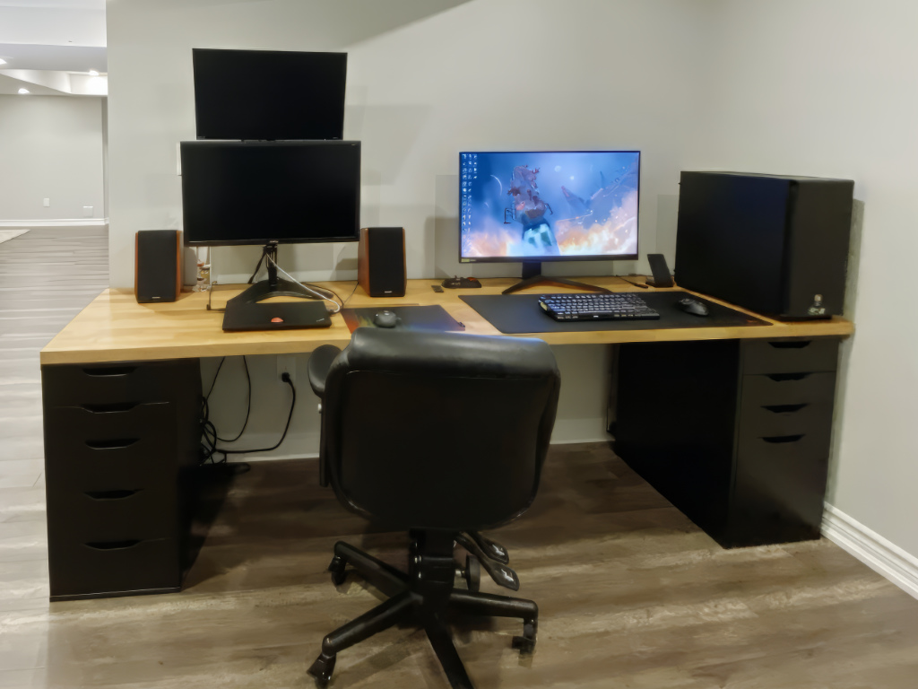 Basement Office Ideas