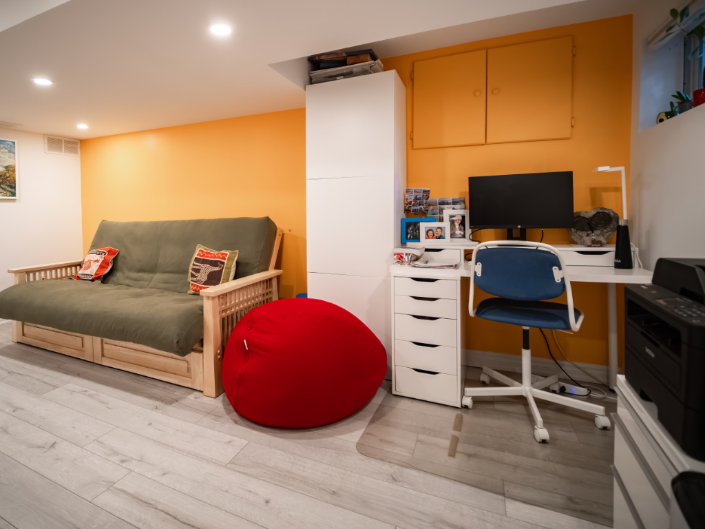 Basement Office Ideas