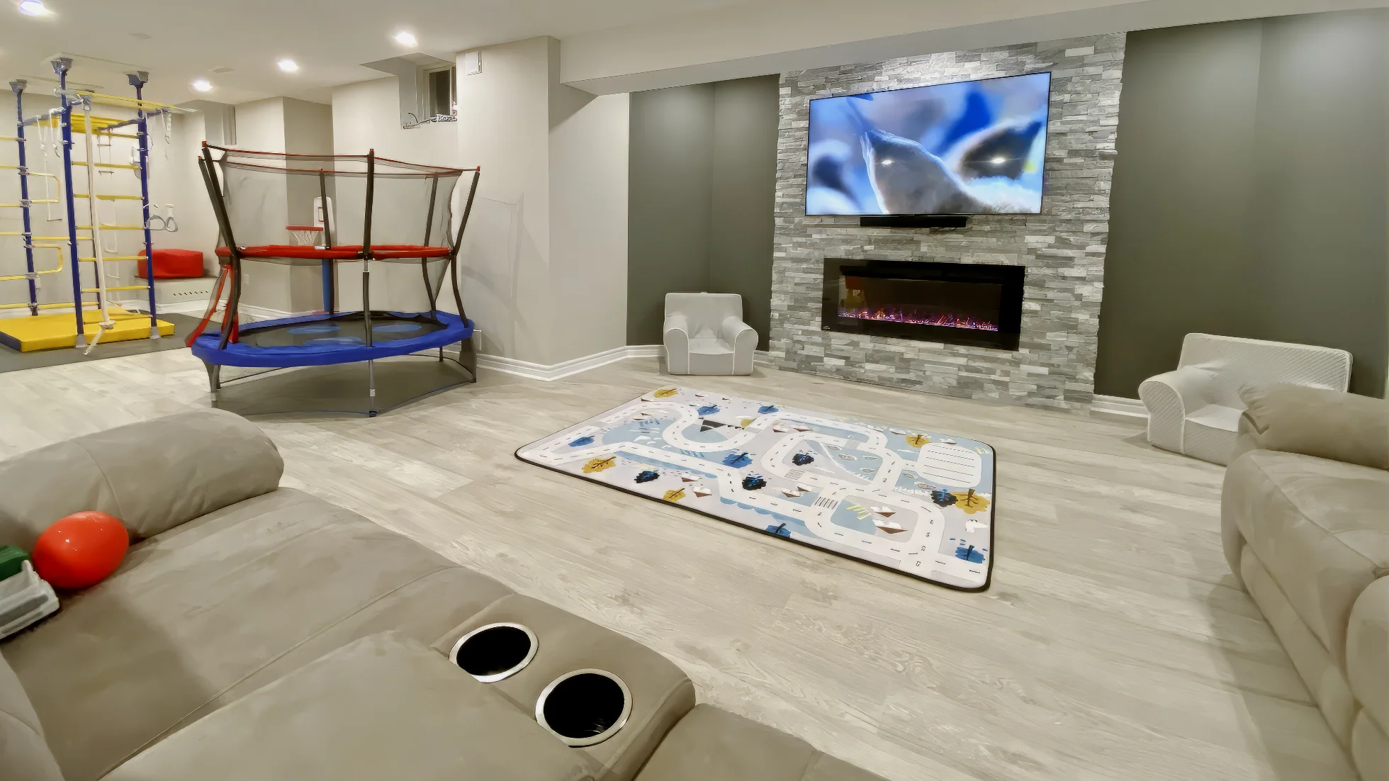 Basement Renovation in Mississauga