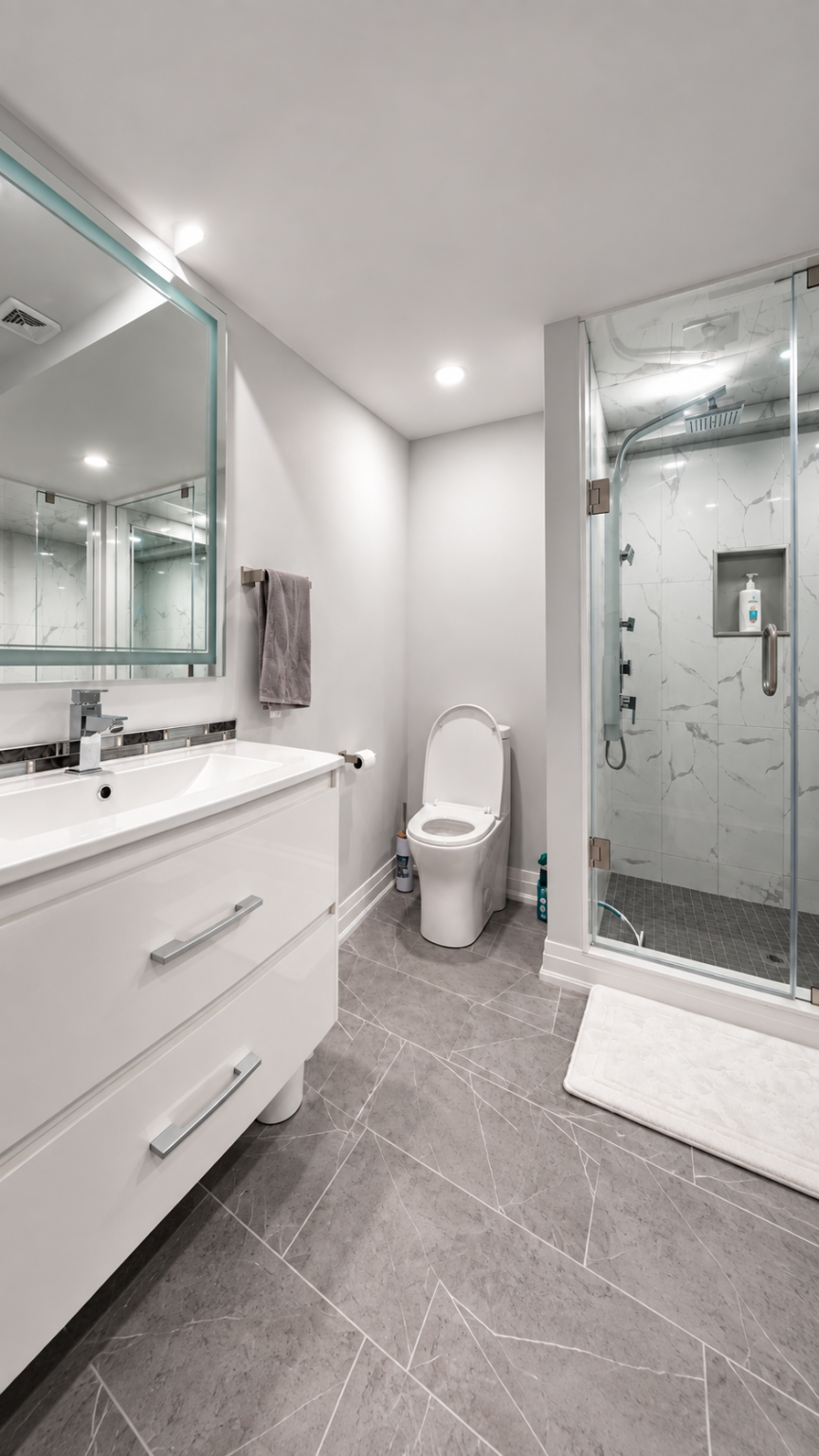 Basement Bathroom Ideas (Copy) - Basement Renovations | FinishedBasement.ca